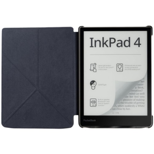 Чехол для электронной книги BeCover Ultra Slim Origami PocketBook 743G InkPad 4/InkPad Color 2/InkPad Color 3 (7.8") Black (713082)