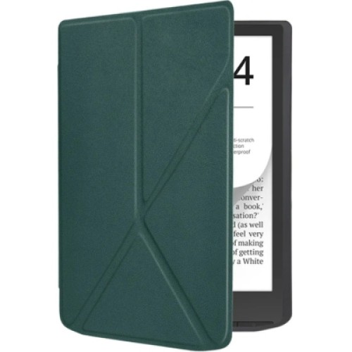 Чехол для электронной книги BeCover Ultra Slim Origami PocketBook 743G InkPad 4/InkPad Color 2/InkPad Color 3 (7.8") Dark Green (713084)
