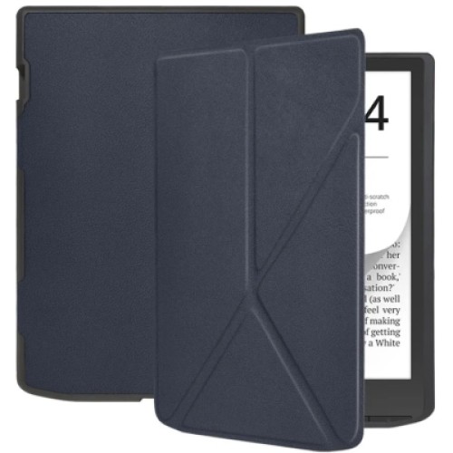 Чехол для электронной книги BeCover Ultra Slim Origami PocketBook 743G InkPad 4/InkPad Color 2/InkPad Color 3 (7.8") Deep Blue (713083)