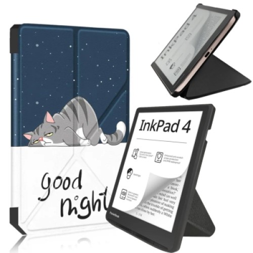 Чехол для электронной книги BeCover Ultra Slim Origami PocketBook 743G InkPad 4/InkPad Color 2/InkPad Color 3 (7.8") Good Night (713088)