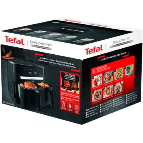 Мультипечь Tefal Easy Fry Dual Essential (EY901N10)