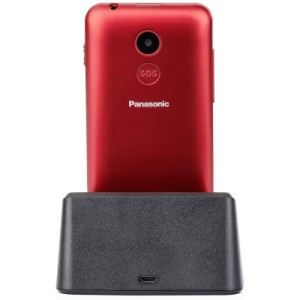 Мобильный телефон Panasonic KX-TU155 Red (KX-TU155EXRN)