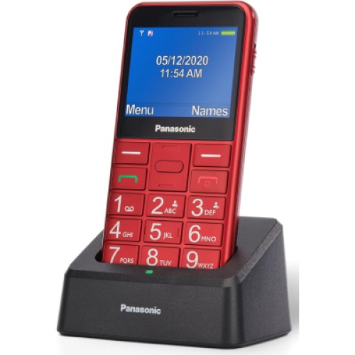 Мобильный телефон Panasonic KX-TU155 Red (KX-TU155EXRN)