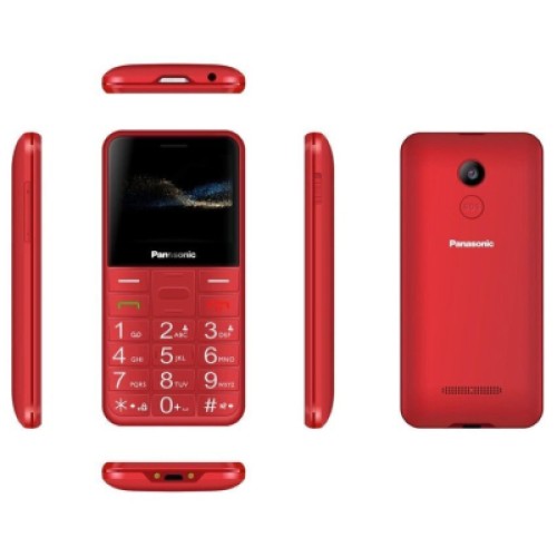 Мобильный телефон Panasonic KX-TU155 Red (KX-TU155EXRN)