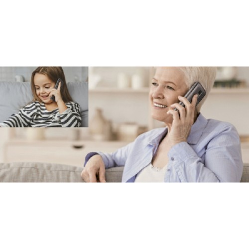 Мобильный телефон Panasonic KX-TU160 Grey (KX-TU160EXG)