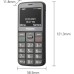 Мобильный телефон Panasonic KX-TU160 Grey (KX-TU160EXG)