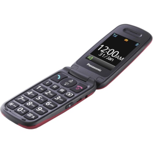 Мобильный телефон Panasonic KX-TU446 Red (KX-TU446EXR)