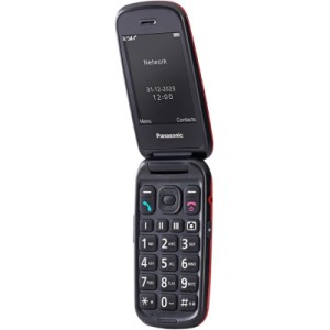 Мобильный телефон Panasonic KX-TU550 Red (KX-TU550EXR)