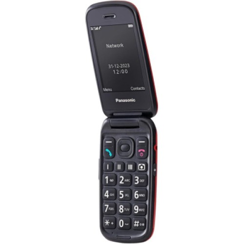 Мобильный телефон Panasonic KX-TU550 Red (KX-TU550EXR)