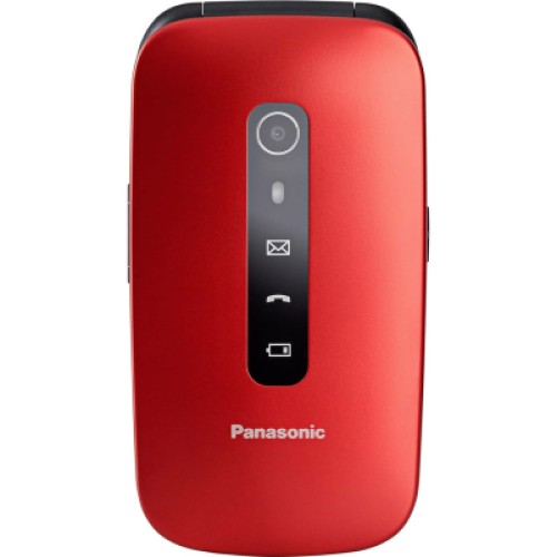 Мобильный телефон Panasonic KX-TU550 Red (KX-TU550EXR)