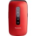 Мобильный телефон Panasonic KX-TU550 Red (KX-TU550EXR)