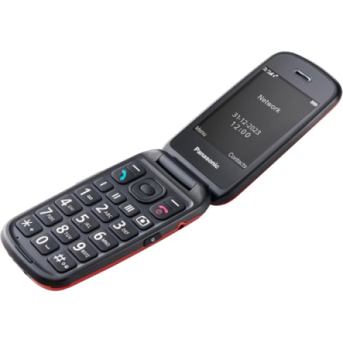 Мобильный телефон Panasonic KX-TU550 Red (KX-TU550EXR)