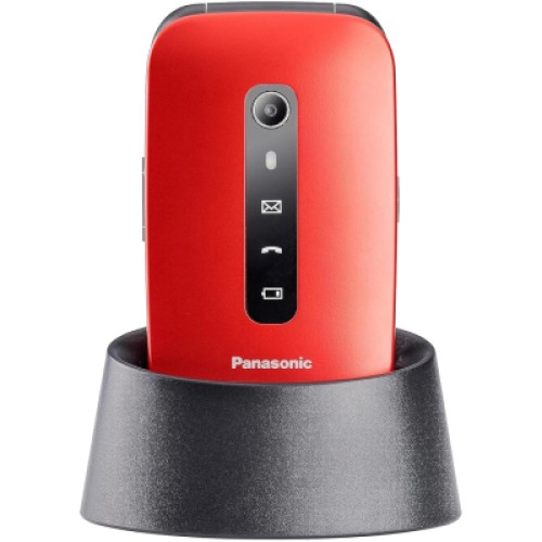 Мобильный телефон Panasonic KX-TU550 Red (KX-TU550EXR)