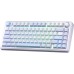 Клавиатура Aula F75 Gasket Greywood V3 switch Hot-Swap PBT Wireless/Bluetooth/USB Blue (6948391208633)