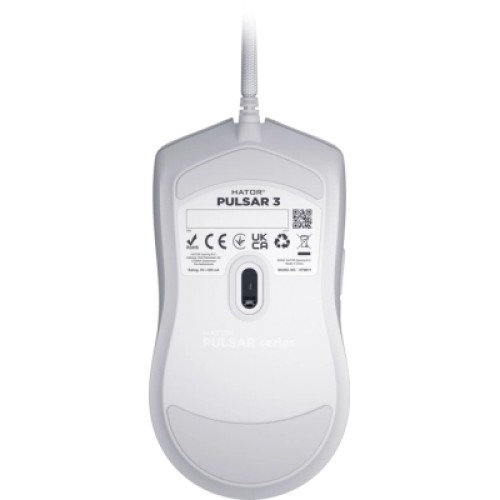 Мышка Hator Pulsar 3 USB White (HTM611)