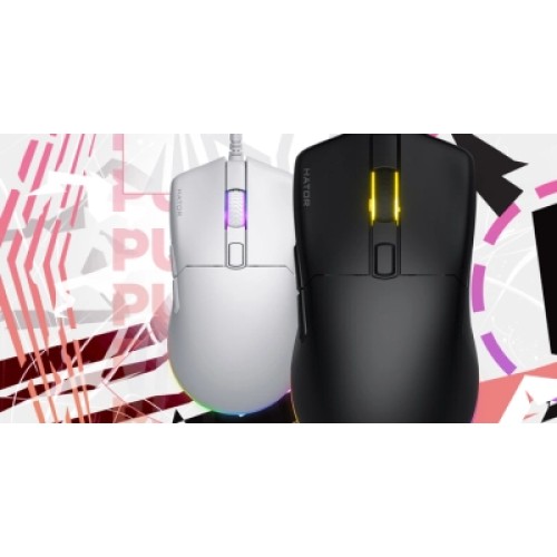 Мышка Hator Pulsar 3 USB White (HTM611)