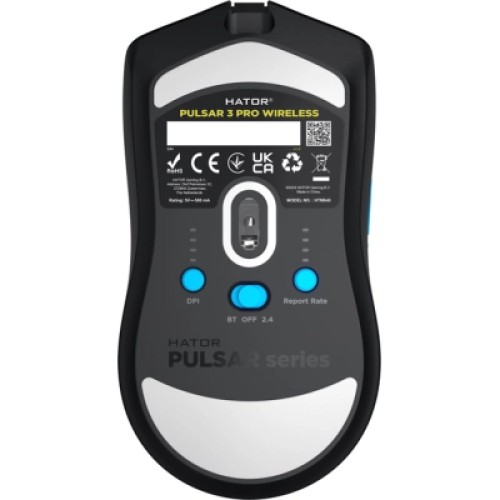 Мышка Hator Pulsar 3 Pro Wireless Black (HTM640)