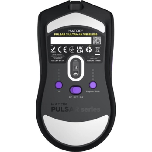 Мышка Hator Pulsar 3 Ultra 4K Wireless Black (HTM680)