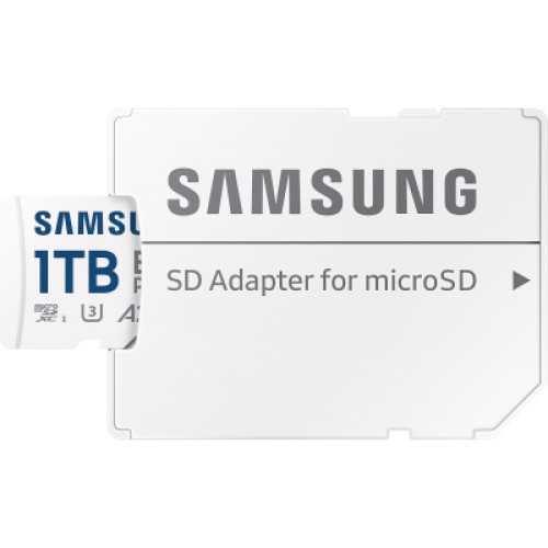 Карта памяти Samsung 1TB microSDXC Class UHS-I U3 V30 A2 EVO Plus + SD Adapter (MB-MC1T0SA/EU)