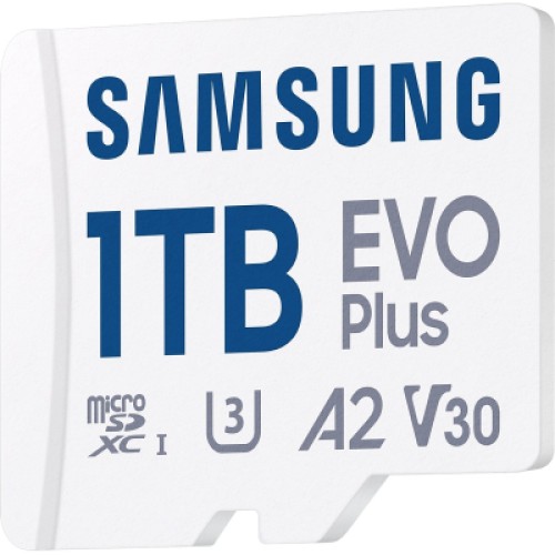 Карта памяти Samsung 1TB microSDXC Class UHS-I U3 V30 A2 EVO Plus + SD Adapter (MB-MC1T0SA/EU)