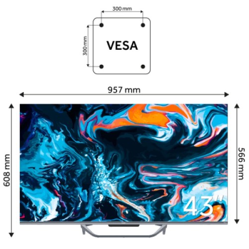 Телевизор Haier H43Q800UX