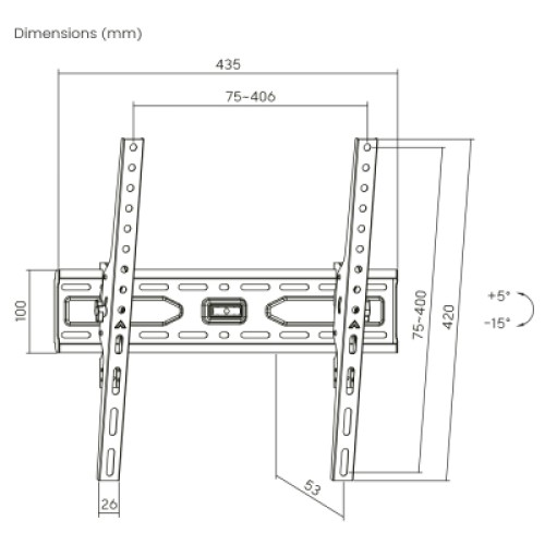 Кронштейн UniBracket BZ02-43