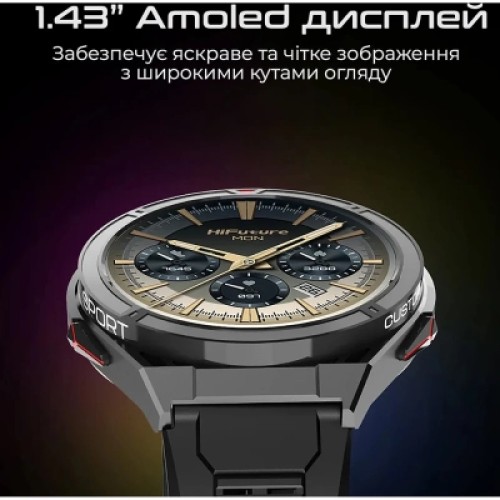 Смарт-часы HiFuture active black-red (active.black-red)