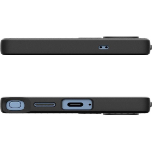 Чехол для мобильного телефона Spigen Samsung Galaxy S25 Ultra, Liquid Air, Matte Black (ACS08953)