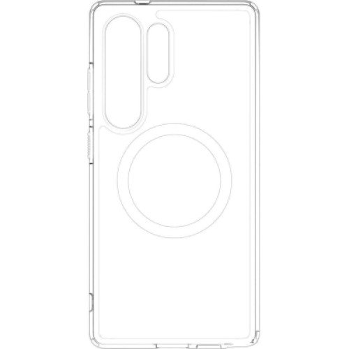 Чехол для мобильного телефона Spigen Samsung Galaxy S25 Ultra, Ultra Hybrid MagFit, Clear White (ACS08956)