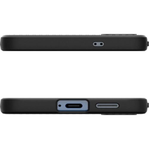 Чехол для мобильного телефона Spigen Samsung Galaxy S25+, Liquid Air, Matte Black (ACS08979)
