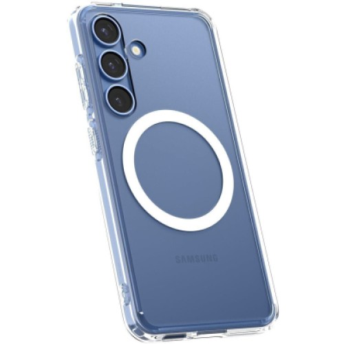 Чехол для мобильного телефона Spigen Samsung Galaxy S25+, Ultra Hybrid MagFit, Clear White (ACS08981)