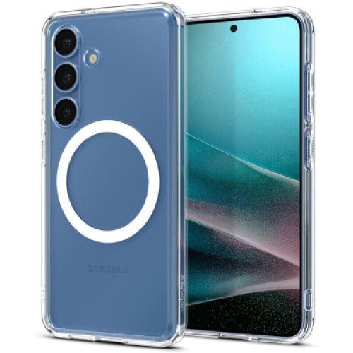 Чехол для мобильного телефона Spigen Samsung Galaxy S25+, Ultra Hybrid MagFit, Clear White (ACS08981)