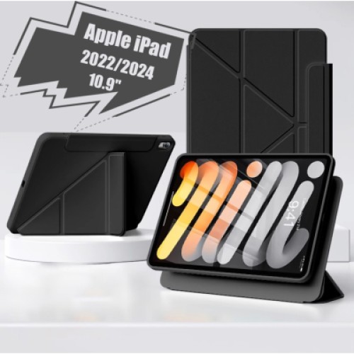 Чехол для планшета BeCover Ultra Slim Origami Flex Apple iPad 10.9" 2022/2024 Black (712971)