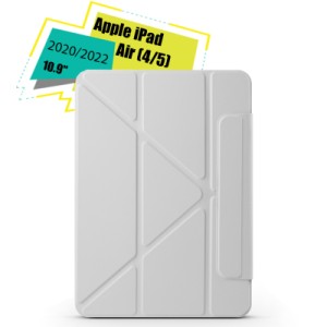Чехол для планшета BeCover Ultra Slim Origami Magnetic Apple iPad Air (4/5) 2020/2022 10.9" Gray (712954)