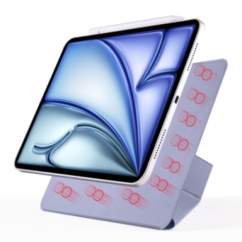 Чехол для планшета BeCover Ultra Slim Origami Magnetic Apple iPad Air 11" M2/M3 (2024/2025) Deep Purple (712959)