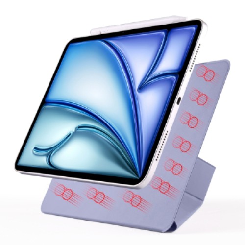 Чехол для планшета BeCover Ultra Slim Origami Magnetic Apple iPad Mini 7 2024 Deep Purple (712950)