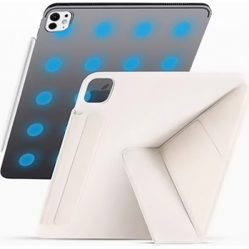 Чехол для планшета BeCover Ultra Slim Origami Magnetic Apple iPad Pro 11" M4 2024 Beige (712961)