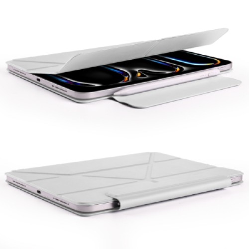 Чехол для планшета BeCover Ultra Slim Origami Magnetic Apple iPad Pro 11" M4 2024 Gray (712962)