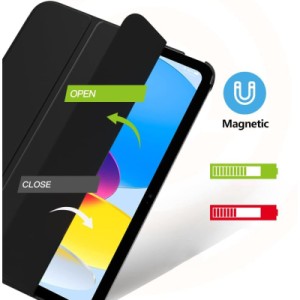 Чохол до планшета BeCover Tri Fold Hard Apple iPad 10.9" 2022/2024 Black (712983)