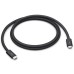 Дата кабель USB-C to USB-C 1.0m Thunderbolt 5 Pro Cable Model A3189 Apple (MC9C4ZM/A)