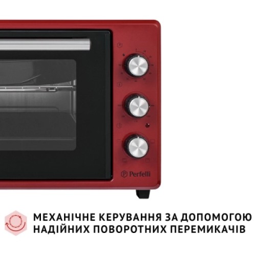 Электропечь Perfelli MIRAGE 37 RED