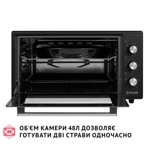 Электропечь Perfelli MIRAGE 48 BLACK