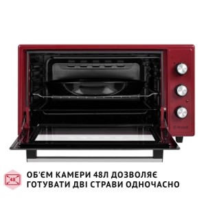 Електропіч Perfelli TRIMO 48 RED