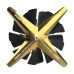 Кулер для корпуса Alseye X12 (Golden WK Push) (AS.04.03.0024)