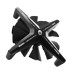 Кулер для корпуса Alseye X12 (Black WK Push) (AS.04.03.0032)