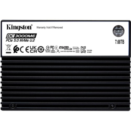Накопитель SSD U.2 2.5" 7.68TB Kingston (SEDC3000ME/7T6)