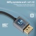 Кабель мультимедийный DisplayPort to DisplayPort v.2.0 dplink-16k.black Promate (dplink-16k.black)