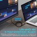 Кабель мультимедийный DisplayPort to HDMI prolink-dp200.black Promate (prolink-dp200.black)