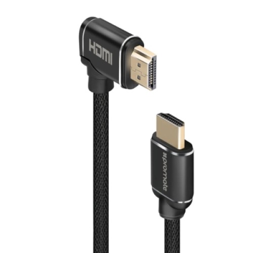 Кабель мультимедийный HDMI to HDMI v.2.0 prolink4k1-150.black Promate (prolink4k1-150.black)