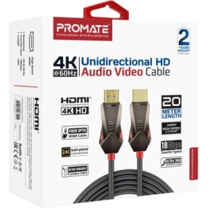 Кабель мультимедийный HDMI to HDMI v.2.0 prolink4k60-20m Promate (prolink4k60-20m)